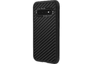BLACK ROCK Robust Real Carbon - Coque smartphone (Convient pour le modèle: Samsung Galaxy S10)