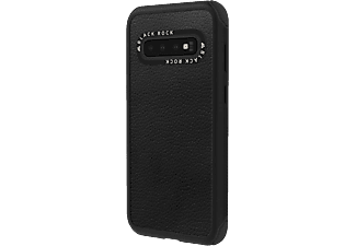 BLACK ROCK Robust Real Leather - Coque smartphone (Convient pour le modèle: Samsung Galaxy S10)