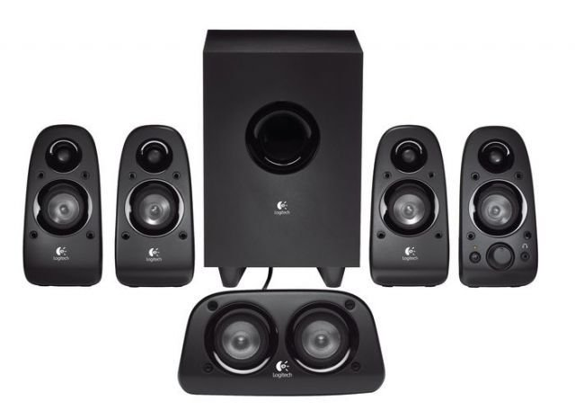 LOGITECH 75W RMS 5+1 Hoparlör Siyah