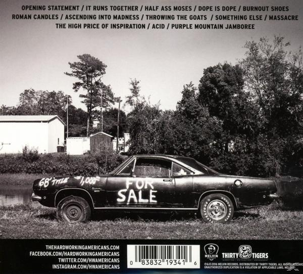 Hard Working Americans - Rest In Chaos  - (CD)