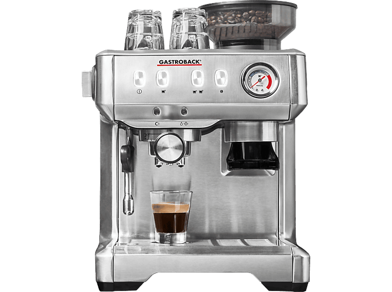 Barista Design Espressomaschine Advanced GASTROBACK 42619 Espresso Edelstahl