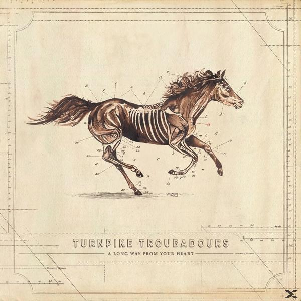 Turnpike Troubadours (Vinyl) Way - From A Your Long Heart (LP 