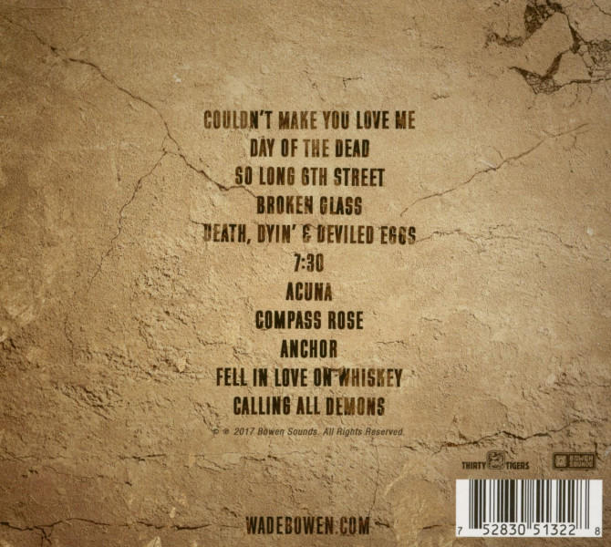 Wade Bowen - Solid Ground  - (CD)