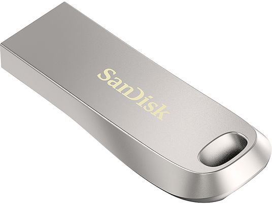 SANDISK Ultra Lux - USB-Stick  (256 GB, Silber)