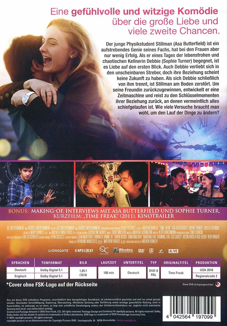 DVD-Cover mit zwei sich umarmenden Personen. Text auf Deutsch.