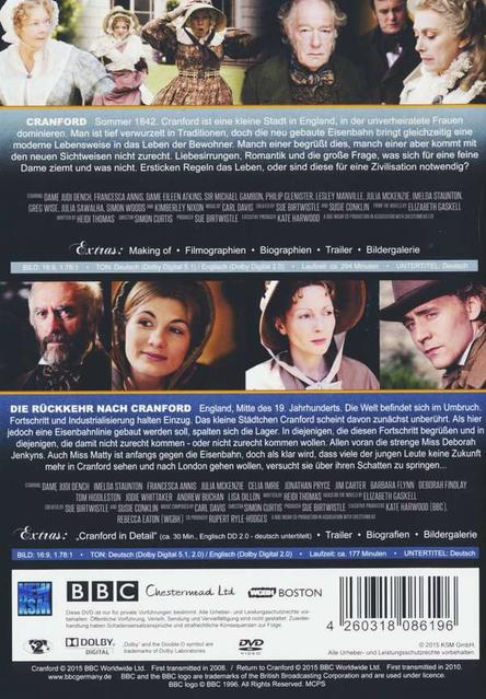 Cranford - Gesamtbox DVD