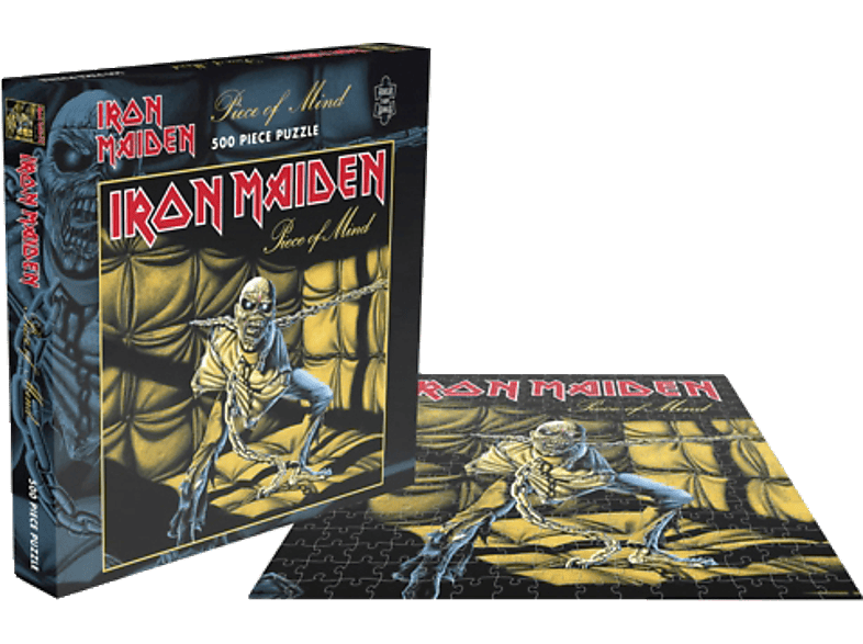 Iron Maiden PLASTIC Of - Puzzle) Piece (500 Mind Puzzle Piece HEAD