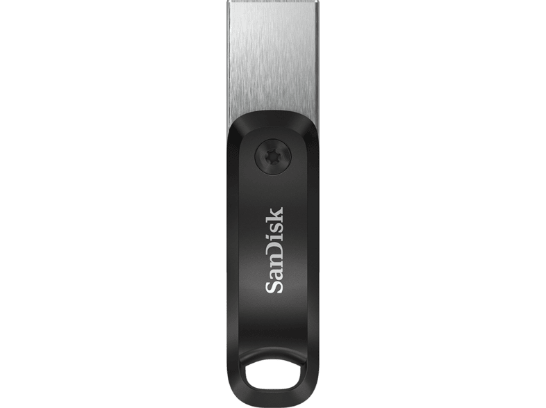 Clé USB SanDisk iXpand 64 Go pour iPhone et iPad - noir-argent