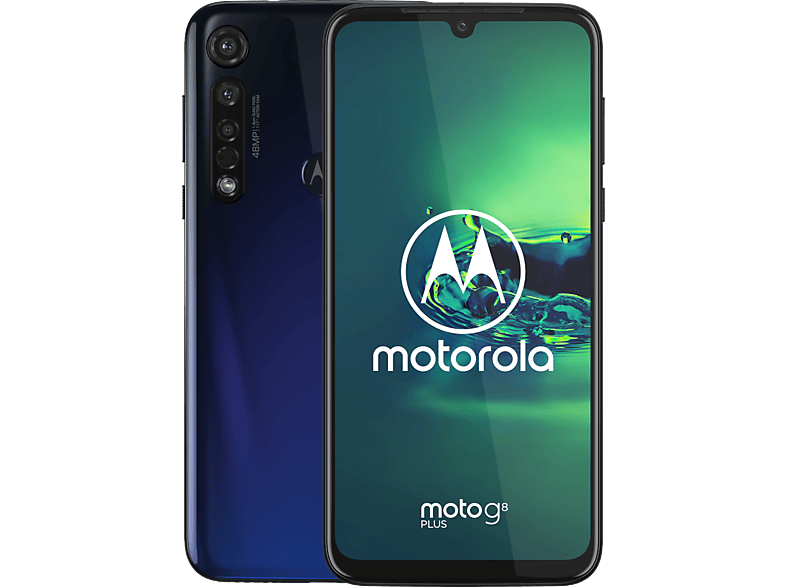 MOTOROLA Smartphone Moto G8 Plus Cosmic Blue 64 GB (PAGE0011NL)
