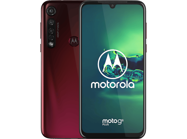 MOTOROLA Smartphone Moto G8 Plus Red 64 GB (PAGE0012NL)
