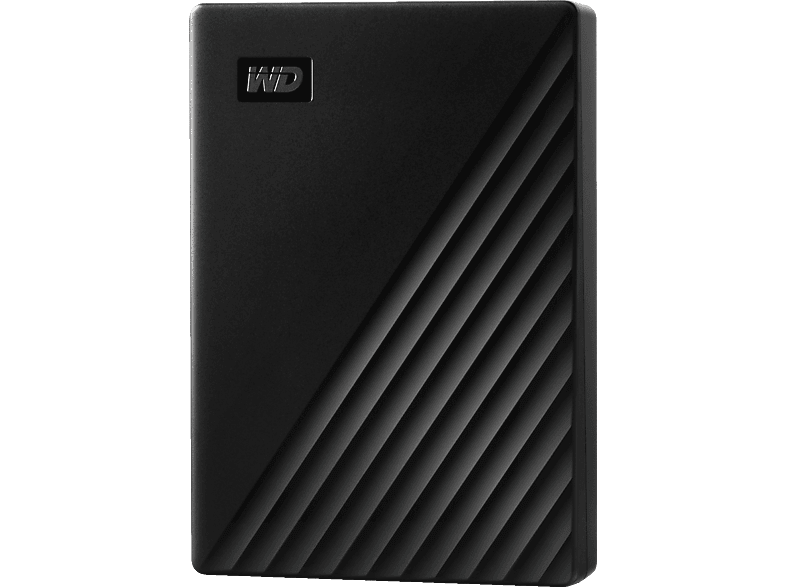 WESTERN DIGITAL My Passport (2019) - Festplatte (HDD, 5 TB, Schwarz)