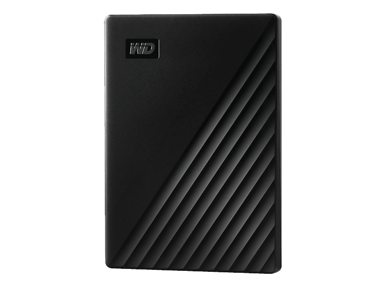 WESTERN DIGITAL My Passport (2019) - Festplatte (HDD, 1 TB, Schwarz)