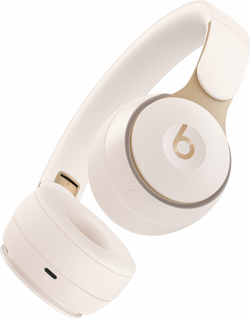 BEATS Solo Pro - Cuffie Bluetooth (On-ear, Bianco Avorio)