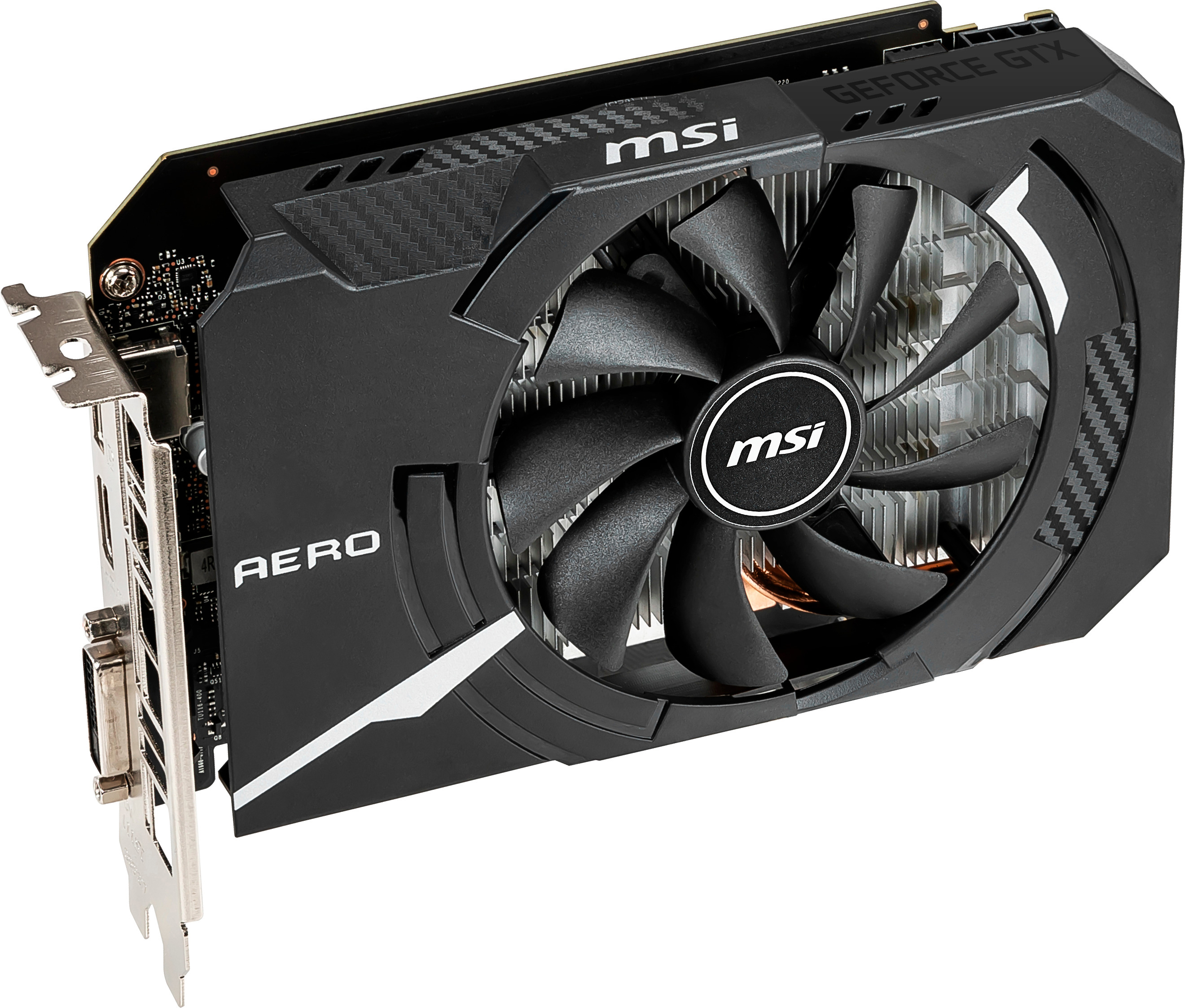 MSI Geforce® GTX 1660 SUPER™ AERO ITX OC 6GB (V809-3262R) (NVIDIA, Grafikkarte)