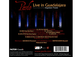 Pavlo - Live in Guadalajara  - (CD)