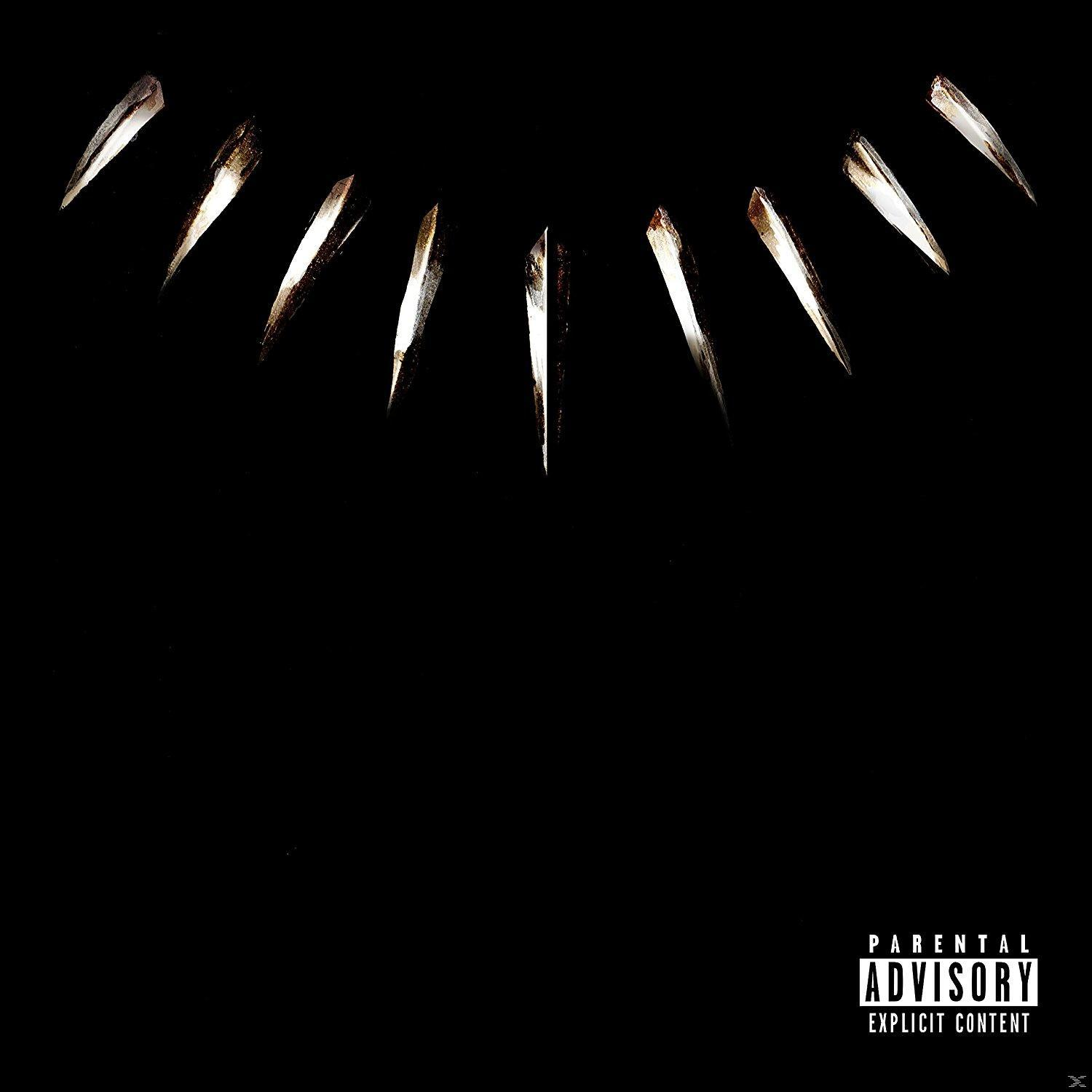 Albumcover: Schwarze Pantherkrallen-Halskette auf schwarzem Hintergrund, mit Elternhinweis.
