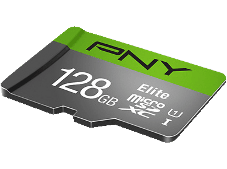 PNY Elite microSD Karte, 128 GB; Micro-SD Speicherkarte