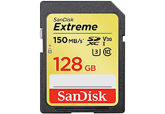 SANDISK Extreme SDXC 128GB Flash Hafıza Kartı