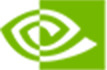Nvidia-Logo: eine grüne Augenform.
