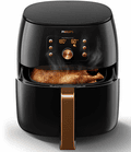 Premium Airfryer XXL HD9860/90 Heißluftfritteuse, schwarz