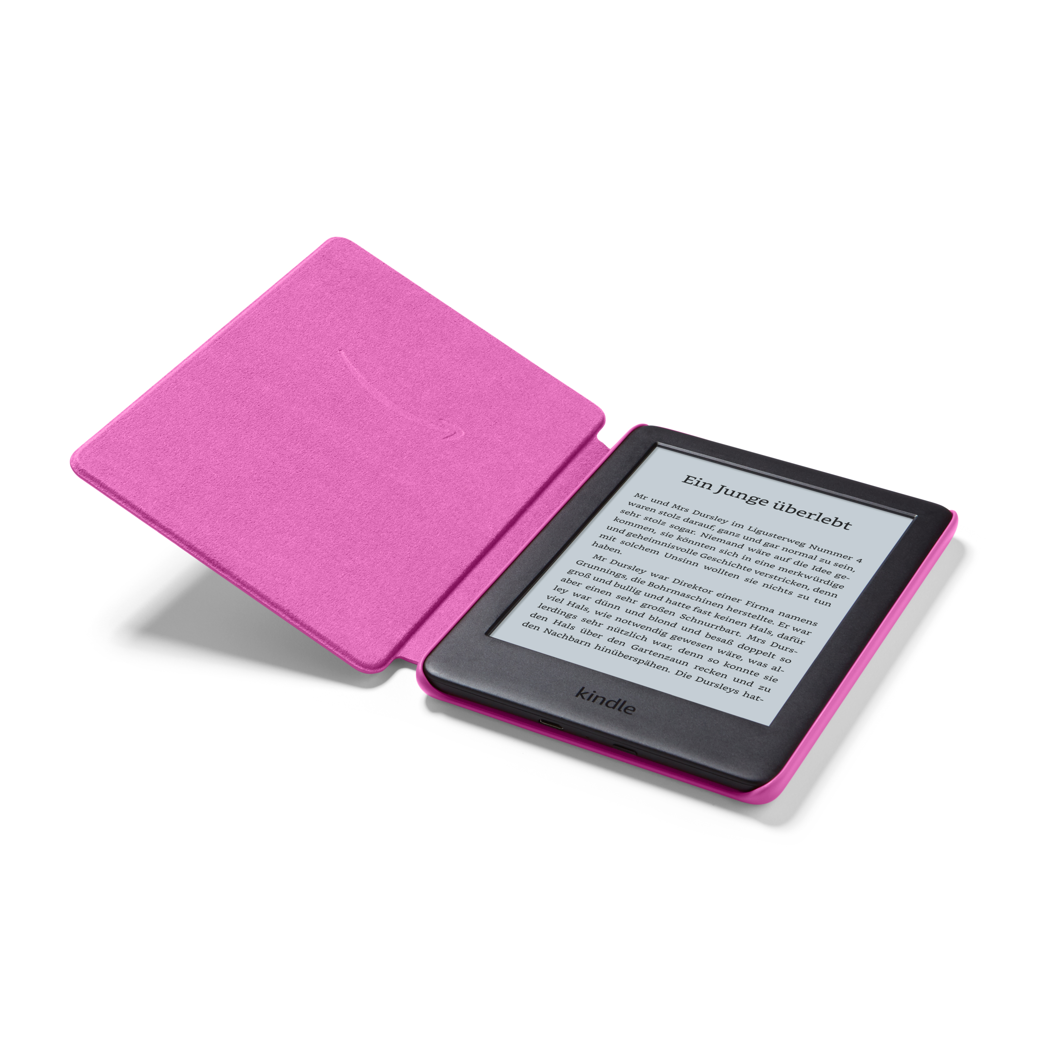 KINDLE Kindle Kids Edition mit pinker Hülle, Mit Werbung  8 GB eBook Reader Schwarzer Kindle mit kindgerechter Hülle in pink