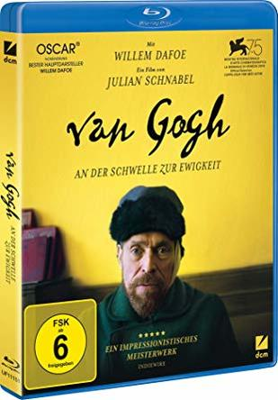 DVD-Hülle des Films 'Van Gogh' mit Willem Dafoe.