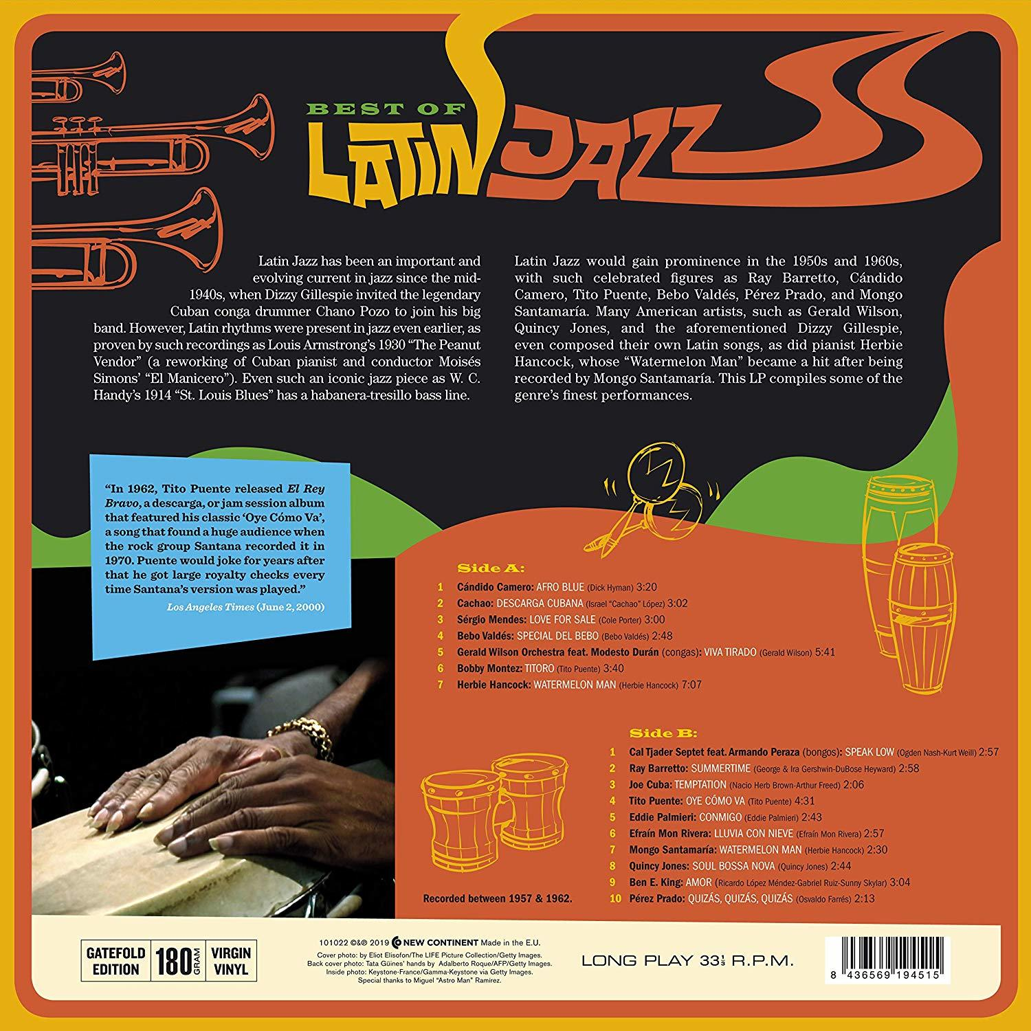 Of - The VARIOUS - (NC) (Vinyl) Best Latin Jazz