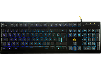 ISY Gaming Tastatur IGK-3000, schwarz, RGB beleuchtet, USB