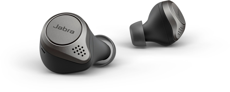 JABRA Elite 75t mit ANC, In-ear Kopfhörer Bluetooth Titan Schwarz