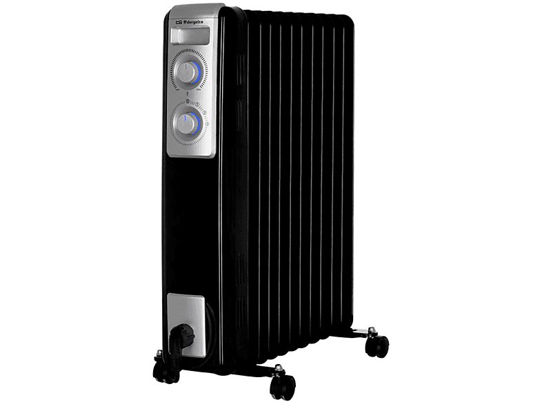 Radiador - Orbegozo RN2500 N, 2500 W, Negro