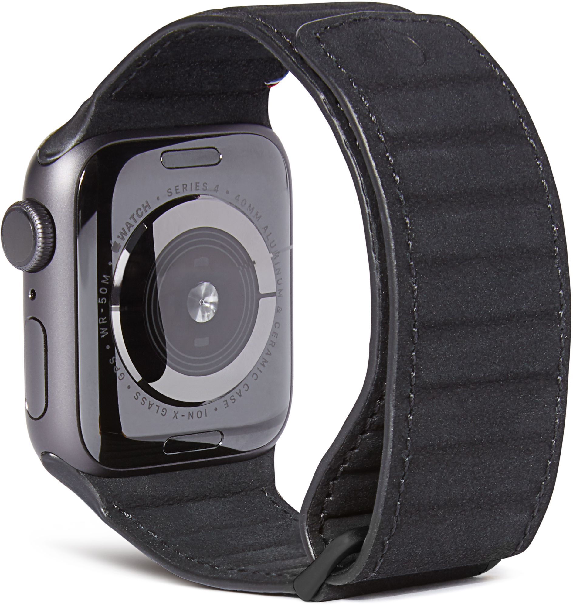 DECODED Leather Strap - Ersatzarmband (Schwarz)