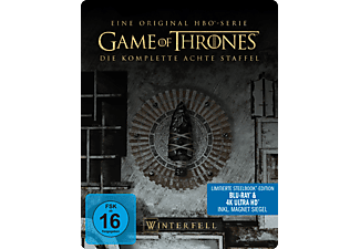 Game of Thrones - Staffel 8: Limited Steelbook Edition 4K Ultra HD Blu-ray + Blu-ray (Allemand, français, anglais)