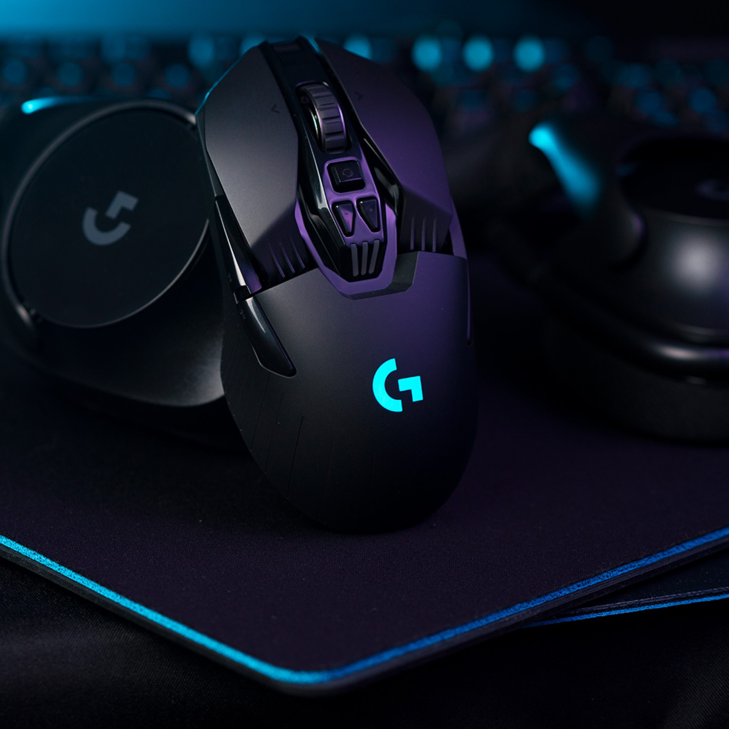 LOGITECH G903 Wireless Gaming Maus, Schwarz