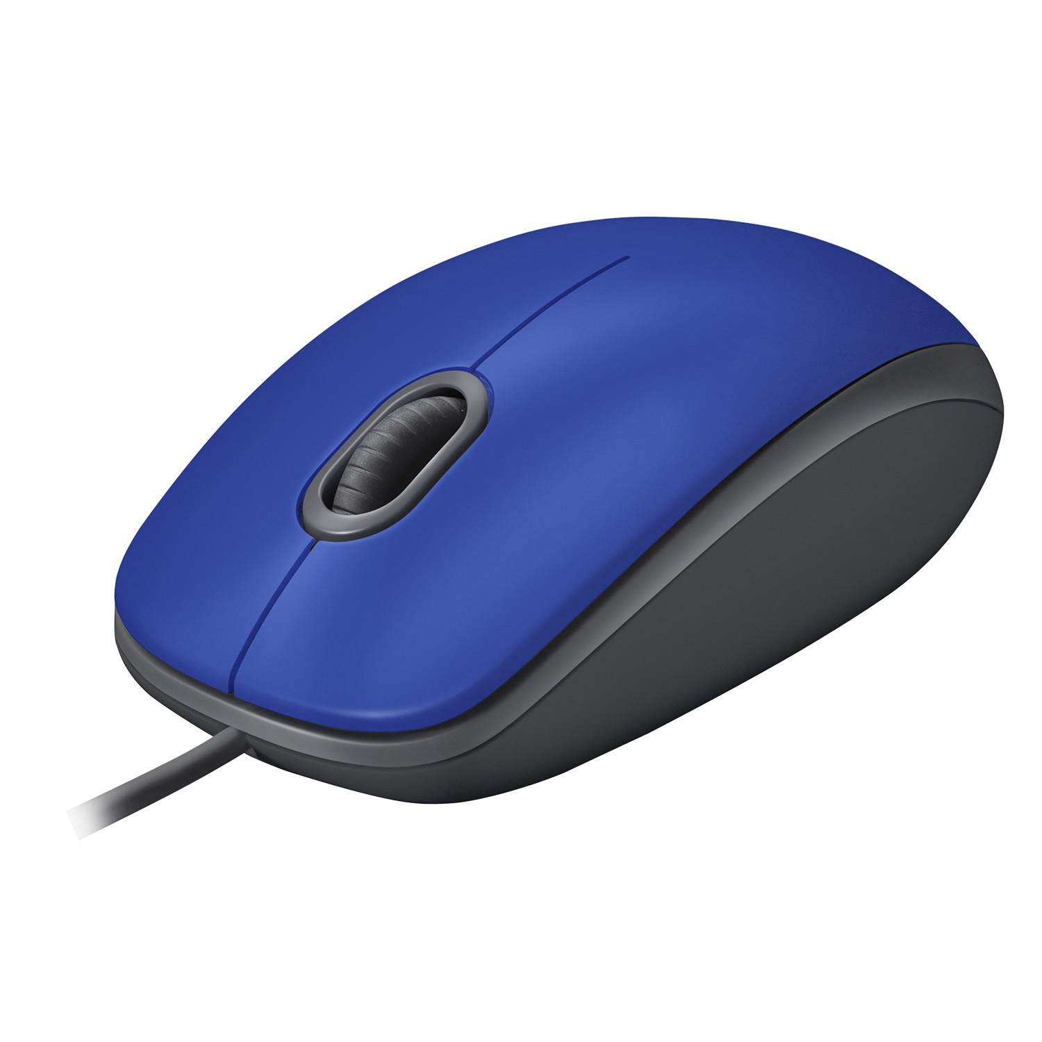 LOGITECH M110 Silent Maus, Blau