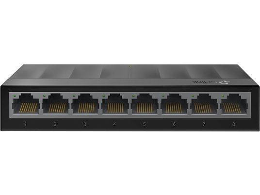 TP-LINK LS1008G - Desktop-Switch (Schwarz)