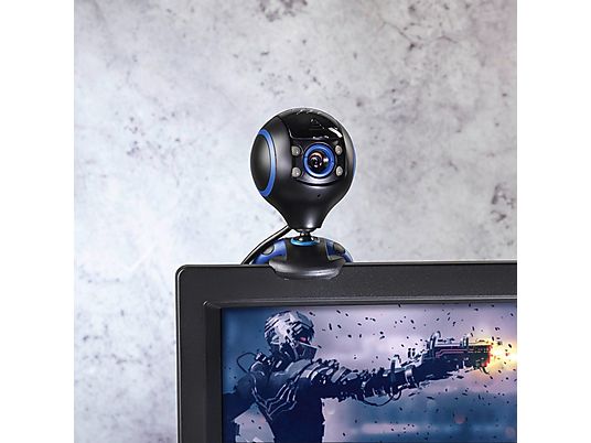 URAGE HD Essential - Webcam (Noir/Bleu)