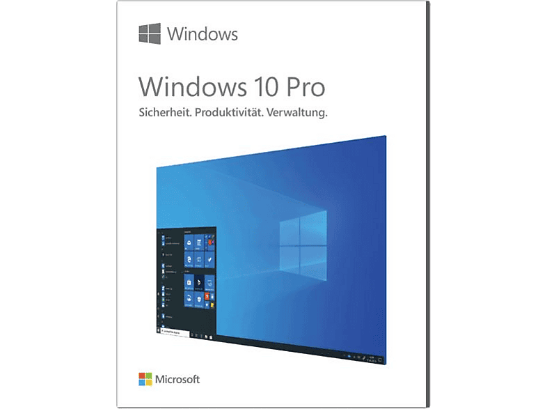 Microsoft Windows 10 Pro (Allemand, 64-bit)
