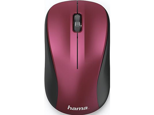 HAMA MW-300 - Mouse (Bordeaux/Rosa)