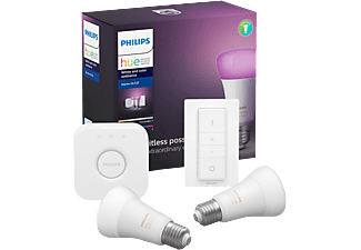 PHILIPS HUE Hue White and Color Ambiance Starter Kit - Kit d'éclairage (Blanc)