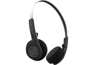 JLAB AUDIO Rewind Wireless Retro - Bluetooth Kopfhörer (On-ear, Schwarz/Rot)