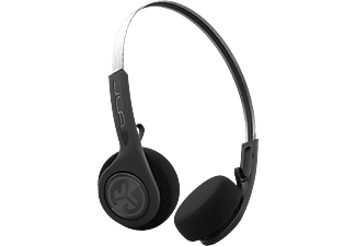 JLAB AUDIO Rewind Wireless Retro - Casque Bluetooth (On-ear, Noir/Rouge)