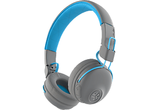 JLAB AUDIO Studio Wireless - Cuffie Bluetooth (On-ear, Blu/Grigio)