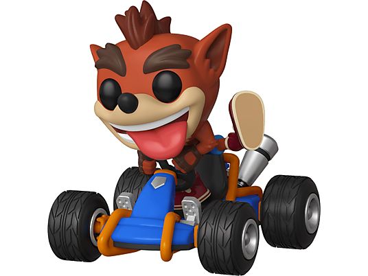 FUNKO POP! Rides: Crash Bandicoot: Crash Bandicoot - Sammelfigur (Mehrfarbig)