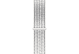 APPLE Nike Sport Loop 44 mm - Bracciale di ricambio (Bianco ghiaccio)