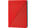 WESTERN DIGITAL My Passport (2019) - Festplatte (HDD, 4 TB, Rot)