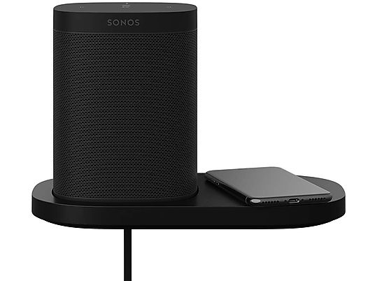 SONOS One Shelf - Support enceinte mural (Noir)