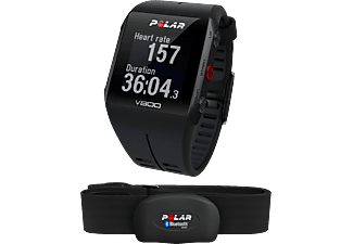 POLAR V800 HR - Montre GPS de course à pied (Noir)