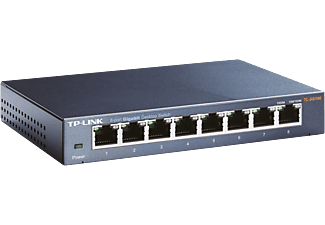 TP-LINK TL-SG108 - Desktop-Switch (Schwarz)