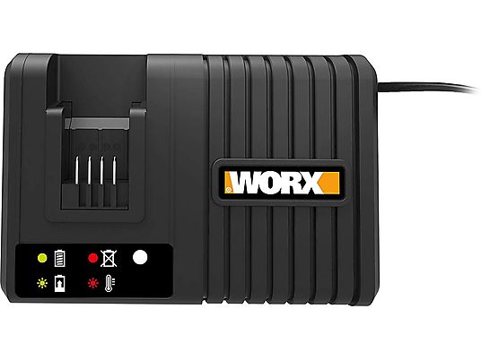 WORX GARDEN WA3867 - Caricabatterie rapido (Nero)
