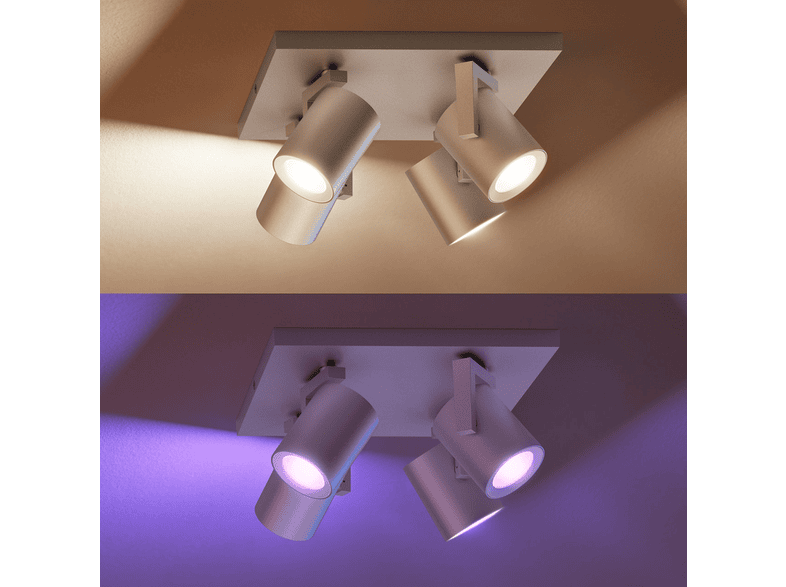 Acheter Philips Hue White And Color Ambiance Argenta Plafonnier